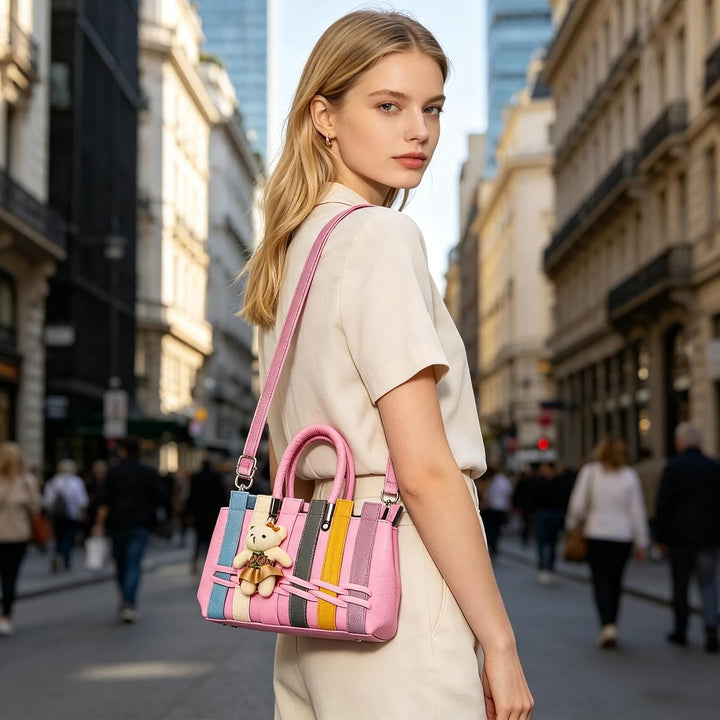 NICOLE &amp; DORIS Handtaschen für Damen Umhängetaschen Henkeltaschen Damen Handtasche die neuesten Tren