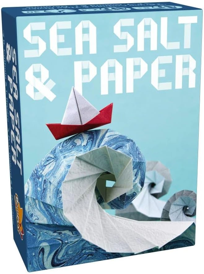 ASMODEE | Sea Salt & Paper | FR/EN | Bombyx | Gesellschaftsspiel | 2 bis 4 Spieler | Alter 8+ | 15-3