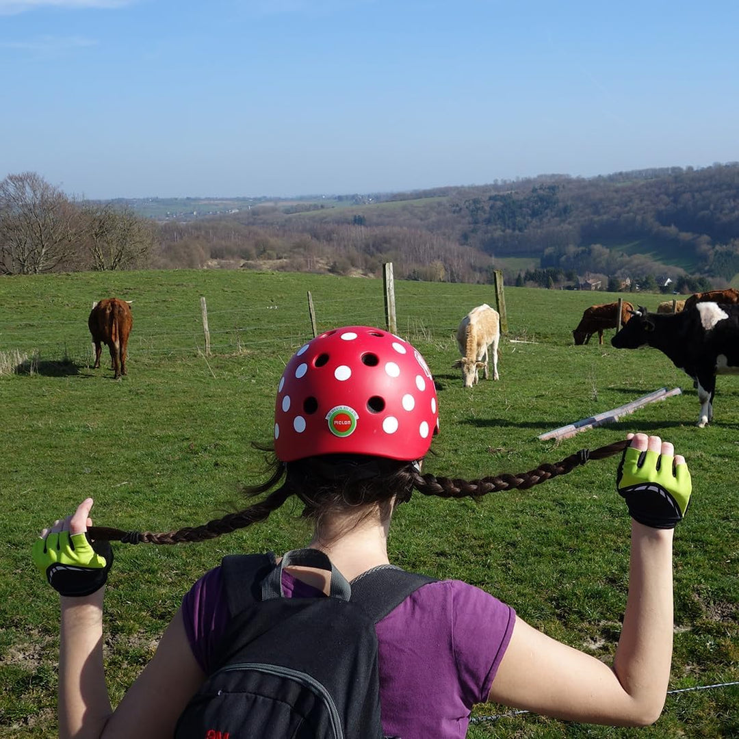 Melon Fahrradhelm für Damen, Herren und Kinder | Leichter & sicherer urbaner Cityhelm mit Magnetvers