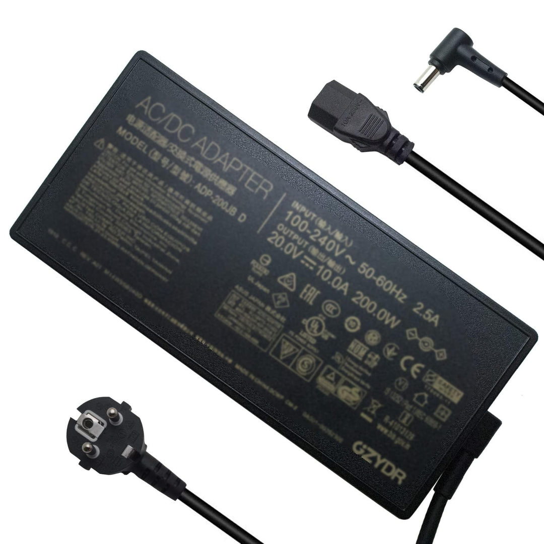 200W 20V 10A Netzteil Ladegerät, ADP-200JB D Fit für ASUS ROG Zephyrus G15 GA503 GA503QM GA503QS GA5