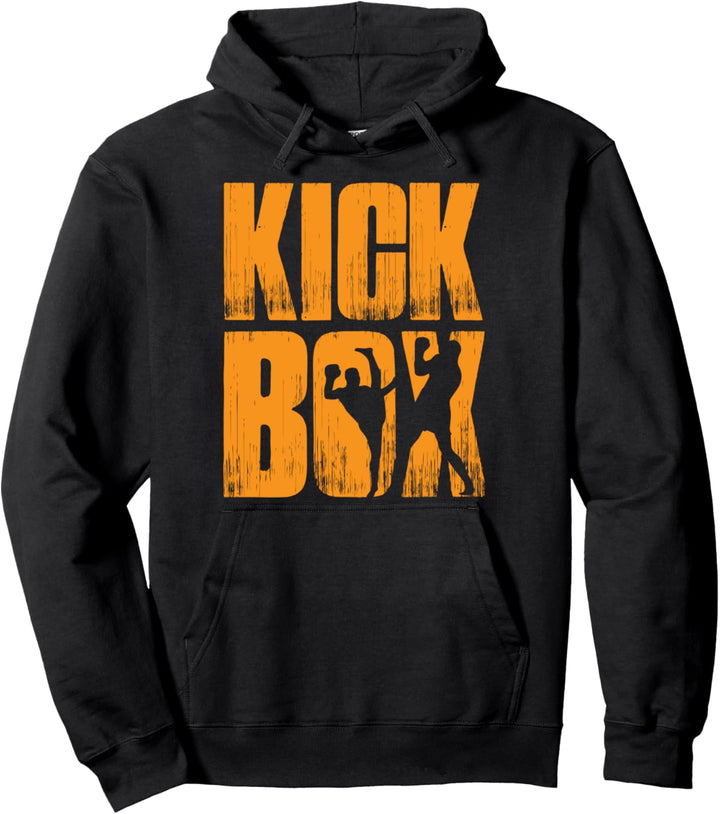 KICK BOX | Cooles Retro KICKBOXEN Kampfkunst Kampfsport Pullover Hoodie