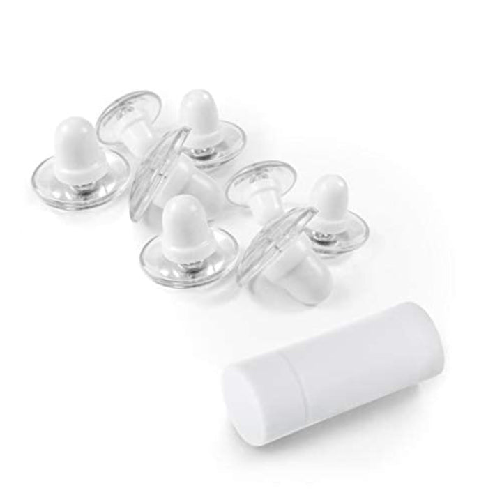 PinionPins Transparente magnetische Bettdeckenclips mit Magnetschlüssel für einfaches Entfernen Pack