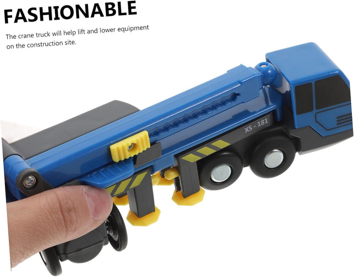 Yardwe Teleskopkran Simulationstechnik Autospielzeug Kranmodell Technikautospielzeug Hubwagenmodell