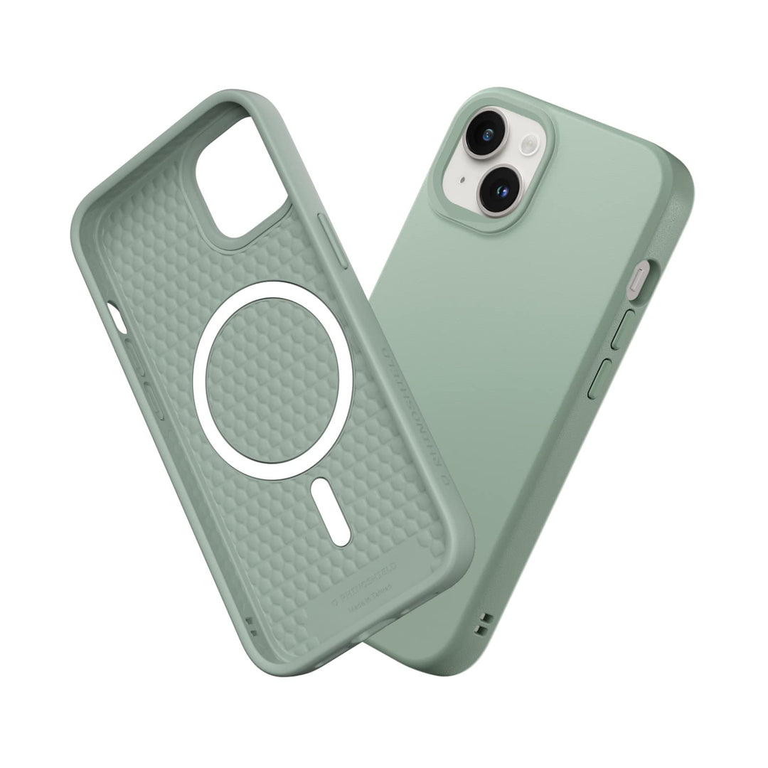 RHINOSHIELD Case kompatibel mit [iPhone 14/13] | SolidSuit - MagSafe-kompatibel -Stossdämpfende & sc