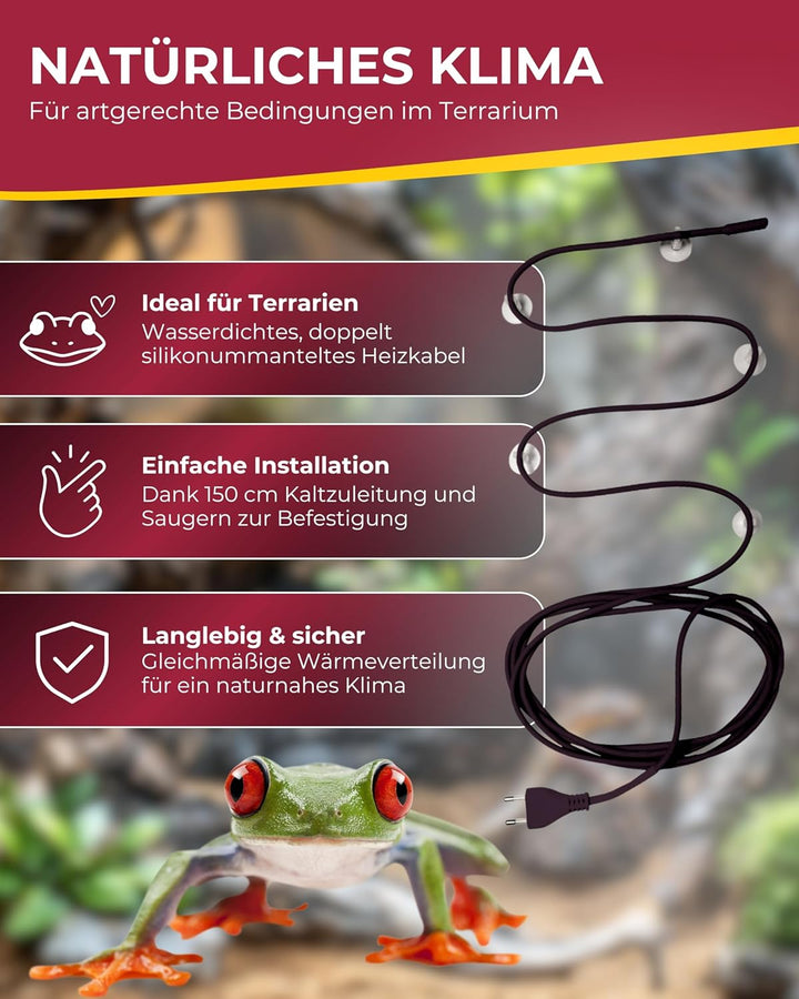 Hobby 10935 Terra-Thermo, Heizkabel, 6 m / 50 W, 6 m / 50 W