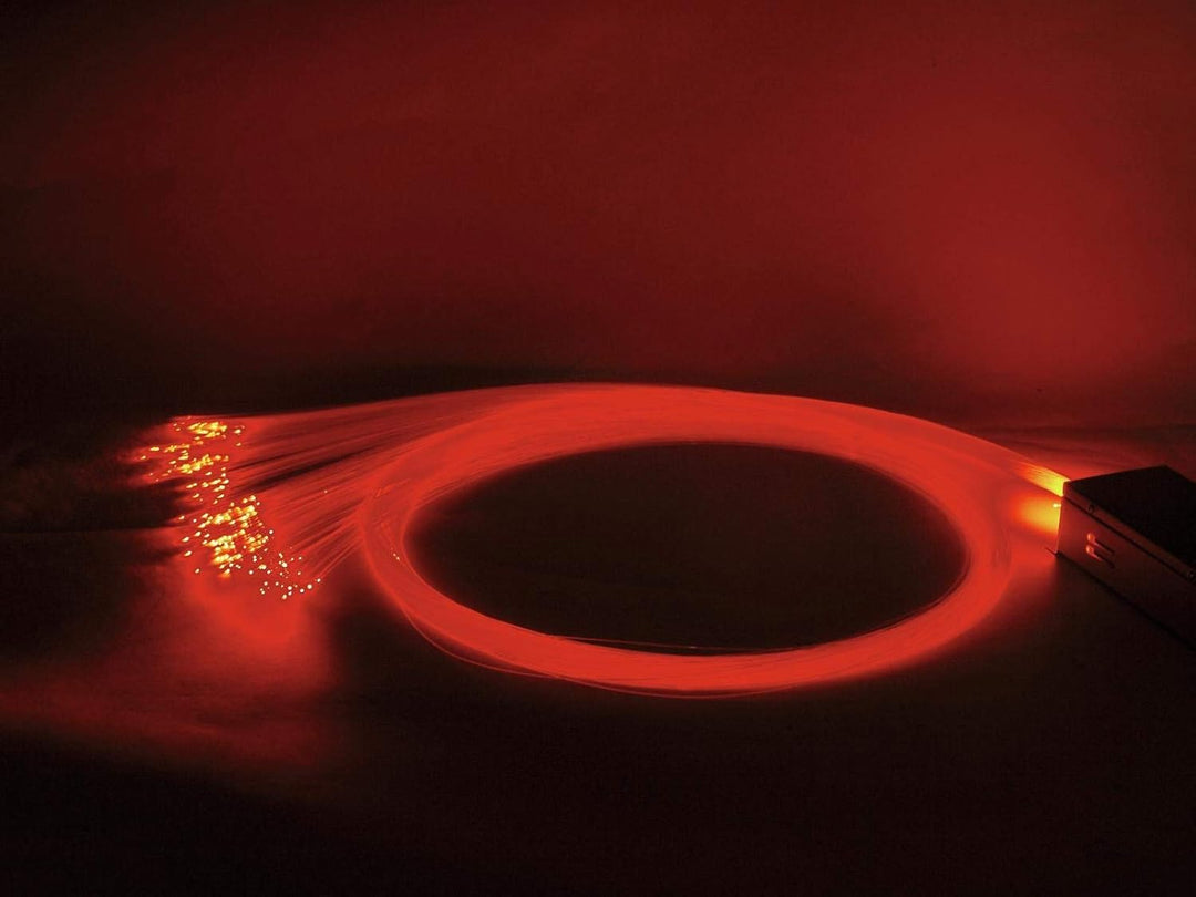 EUROLITE FIB-450 LED Fiber Light RGB DMX | Glasfaserlicht mit RGB-Farbwechselprogrammen und DMX-Anst