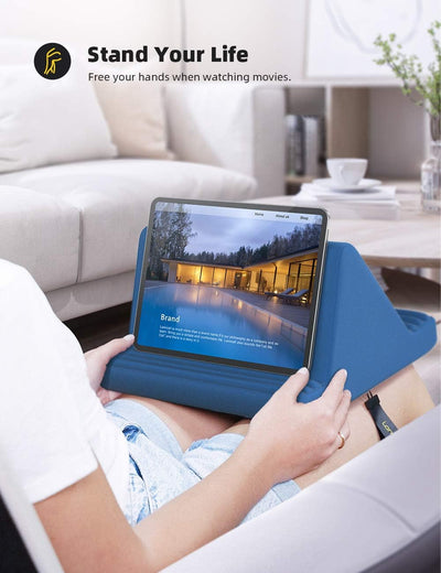 Lamicall Tablet Halter Kissen, Tablet Ständer - Kissenhalter Halterung Bett Sofa für New 2022 iPad P