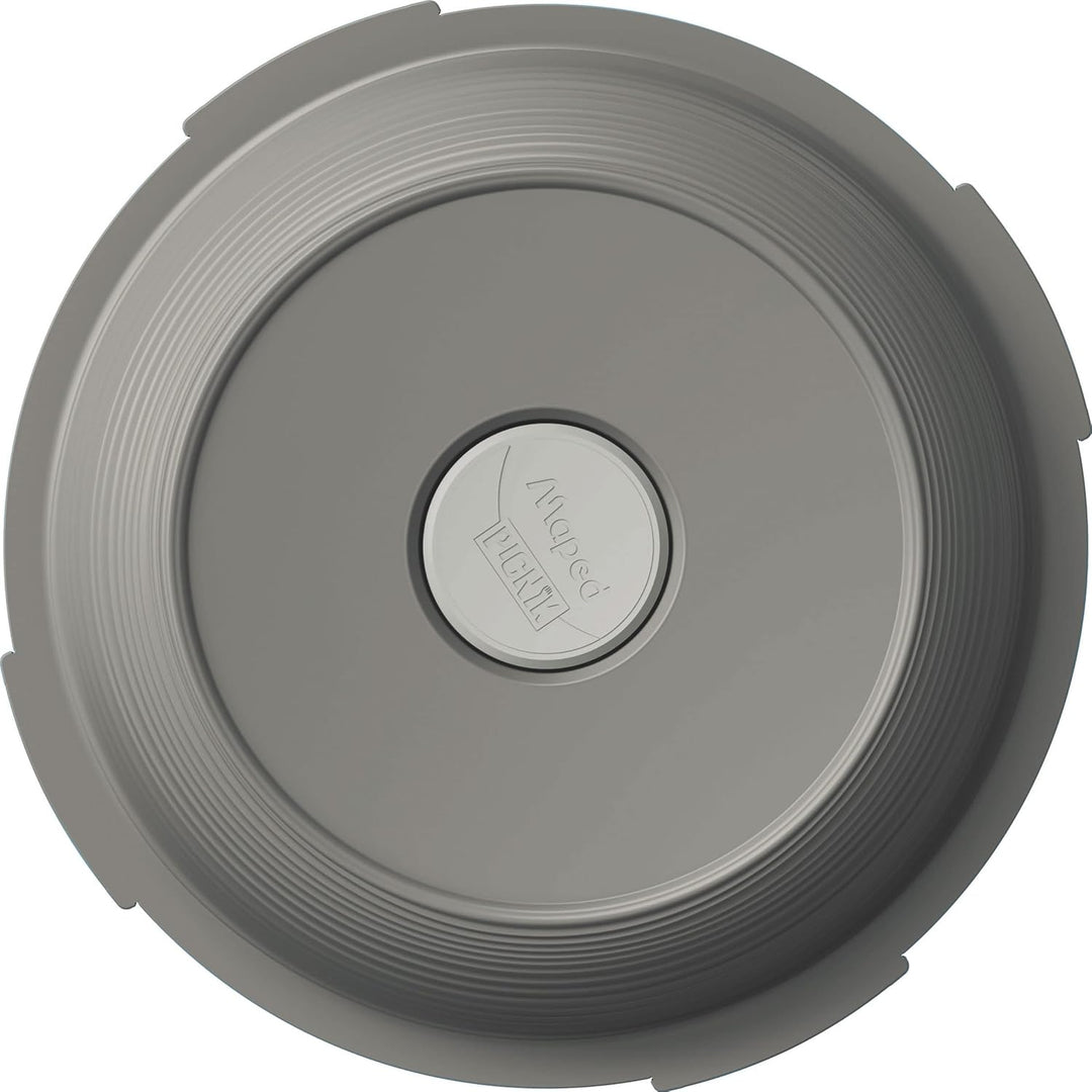 Maped PICNIK - Glas-Lunch-Teller Concept Adult, mikrowellengeeignet, 700 ml - grau (Packung mit 2) L