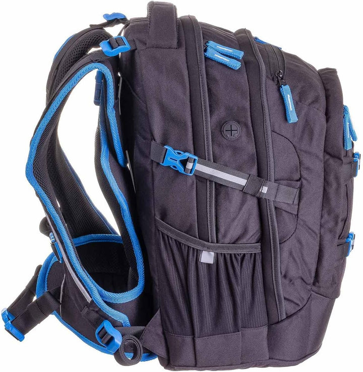 2be Schulrucksack 66320 Ergo School Backpack Black