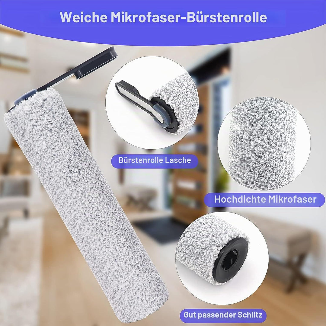 Ersatzteile für Tineco Floor One S5, Bürstenrolle und Ersatzfilter für Tineco Floor One S5 und S5 pr