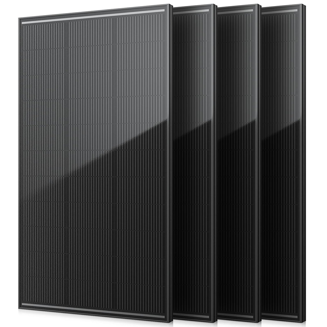Solarpanel 800W, 12V PV Modul, SMBB Technologie, Hohe Effizienz Monocrystalline Solarmodul, Full Bla