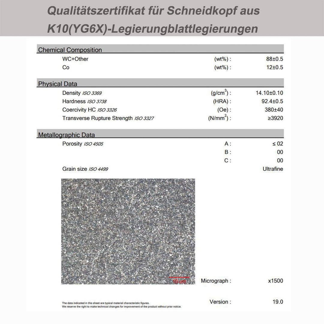 Sinoprotools Spiralfräser 8mm Schaft VHM Fräser,Kopierfräser mit 30mm Schnittlänge,Up-Down Cut Kompr
