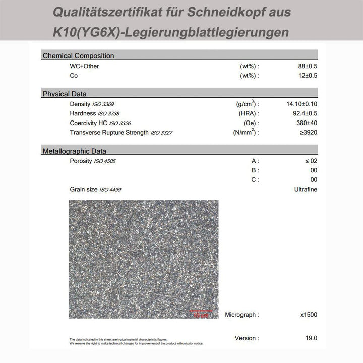 Sinoprotools Spiralfräser 8mm Schaft Upcut, VHM Fräser 25.4mm Schnittlänge,Bündig-Profilfräser für H