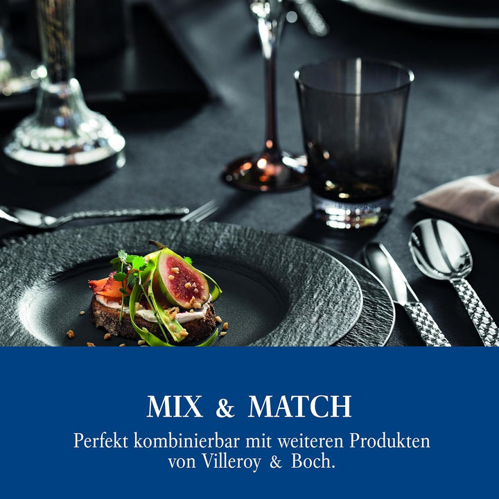 Villeroy und Boch Boston Tafelbesteck für bis zu 6 Personen, 24-teilig, Edelstahl Tafelbesteck | 24-