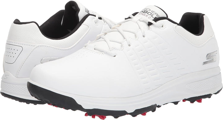 Skechers Herren Torque Waterproof Golf Shoe Golfschuh 41 EU Sohle Weiss Schwarz, 40 EU