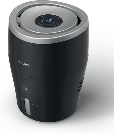 Philips HU4813/10 Luftbefeuchter (bis zu 44m², hygienische NanoCloud-Technologie, leiser Nachtmodus,