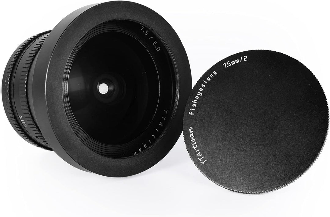 TTARTISAN 7.5mm F2.0 APS-C Fisheye Objektiv Manueller Fokus für Fuji X Mount