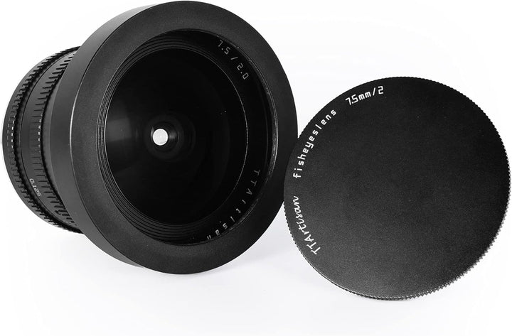 TTARTISAN 7.5mm F2.0 APS-C Fisheye Kameraobjektiv Manueller Fokus für Nikon Z Mount