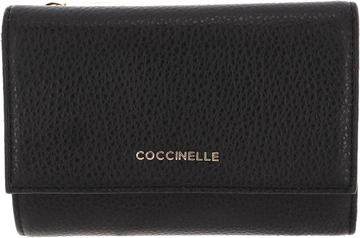 Coccinelle Metallic Soft Geldbörse Leder 14 cm