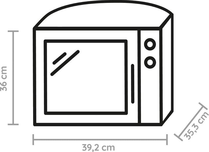 Whirlpool MAX 38 SL Kombination Grill und Mikrowelle / 700 W / 13 L, Silber & AVM250 - Mikrowellenzu