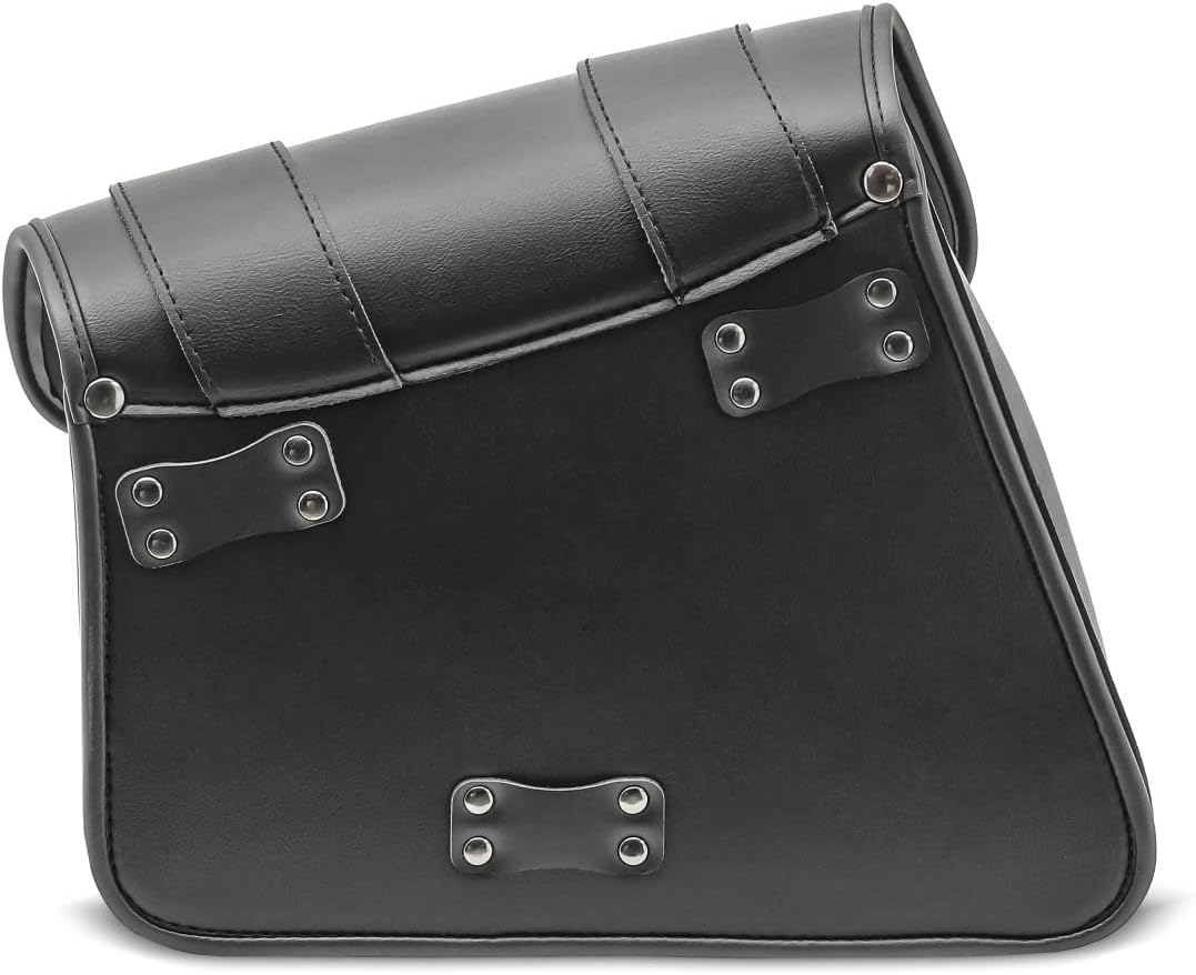 BS-Motoparts Satteltasche für Hyosung Aquila GV 125 Montana Schwarz rechts