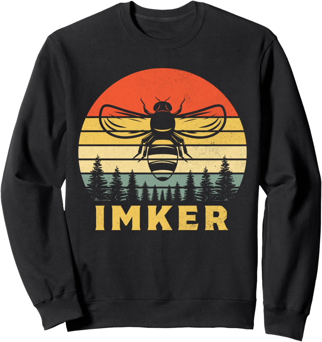 Imker Bienenzüchter Lustig Witzig Imker Herren Männer Imker Sweatshirt