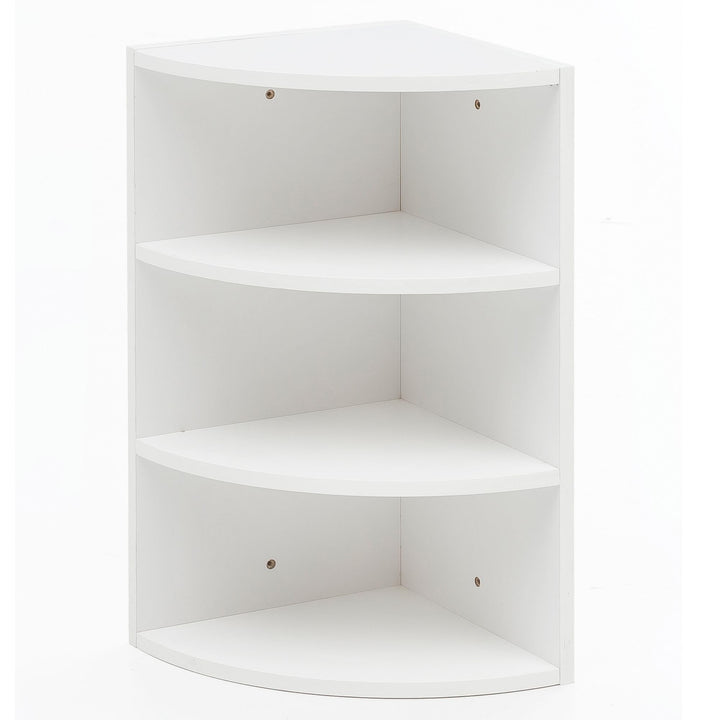 FineBuy Eckregal 30 x 60 x 30 cm in Holz, Wandregal - Winkelregal mit 3 Regal Ebenen, Küchenregal Hä