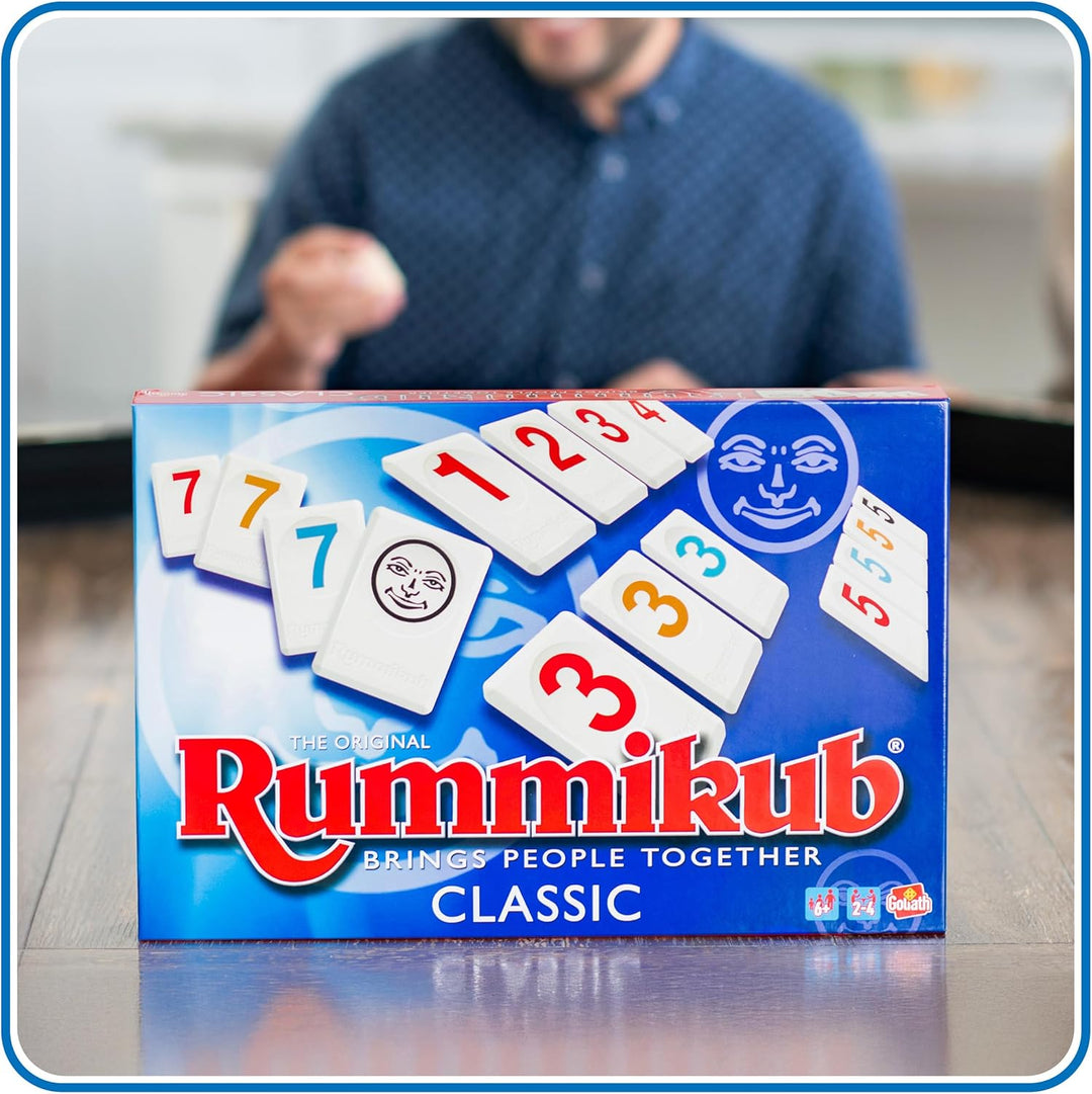 Goliath RUMMIKUB Original Classic, Brettspiel für Erwachsene und Kinder ab 6 Jahren, Numerische Stra