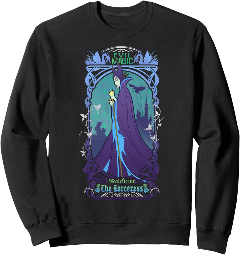 Disney Sleeping Beauty Maleficent The Sorceress Poster Sweatshirt