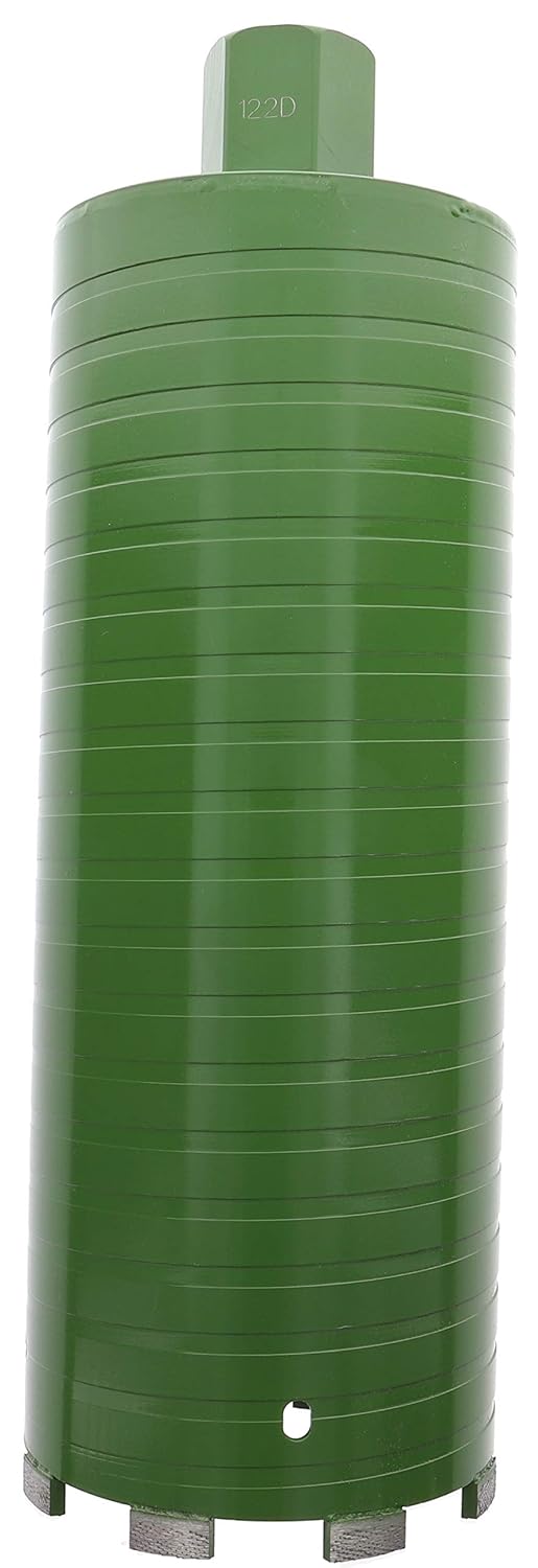 PRODIAMANT Diamant Laser Kernbohrkrone ø 127 mm trocken bohren Beton Stahlbeton Mauerwerk Aufnahme 1