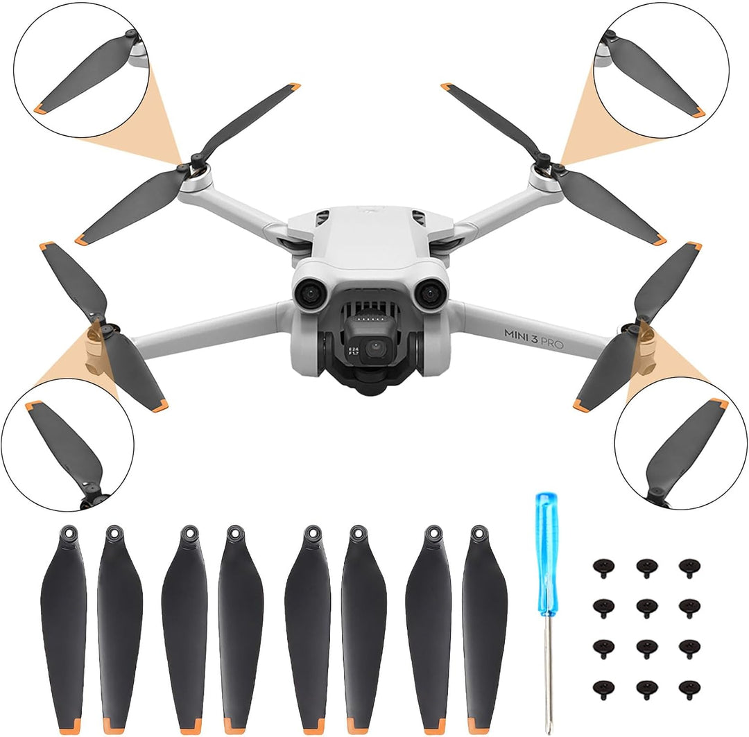 Mini 4 Pro Zubehör Kit Propeller Propellerschutz Landefüsse Erweiterte Fahrwerk Landegestell Propell
