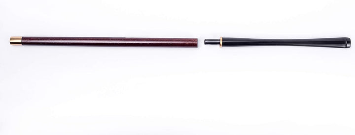Dr Watson 22 cm Extra Lange Zigarettenspitze, Vintage Serie, Holz Zigarettenhalter mit Messing-Spitz