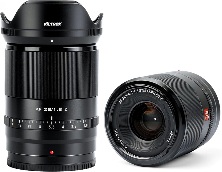 VILTROX AF 28mm F1.8 Vollformat Weitwinkel Objektiv Prime Autofokus für Nikon Z-Mount Z30 Z50 Zfc Z5