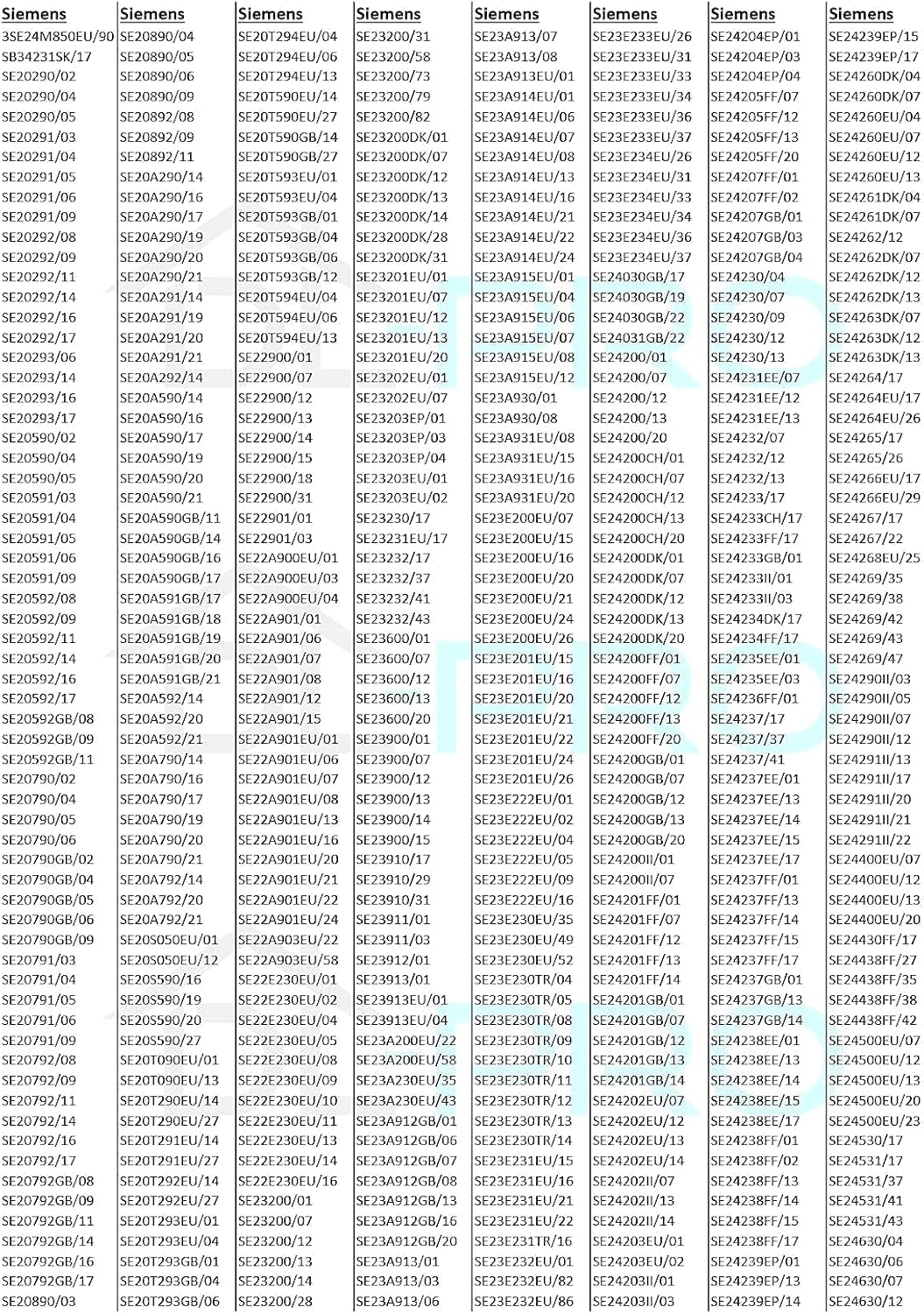 DL-pro Türdichtung unten für Bosch Siemens 298534 00298534 Schürzendichtung Dichtgummi 560x25x105mm