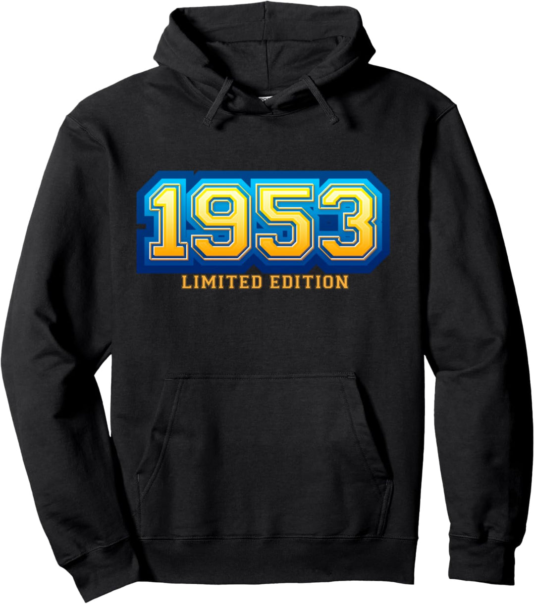 71. Geburtstag Mann Frau 71 Jahre 1953 Deko Lustig Geschenk Pullover Hoodie