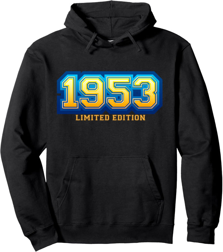 71. Geburtstag Mann Frau 71 Jahre 1953 Deko Lustig Geschenk Pullover Hoodie