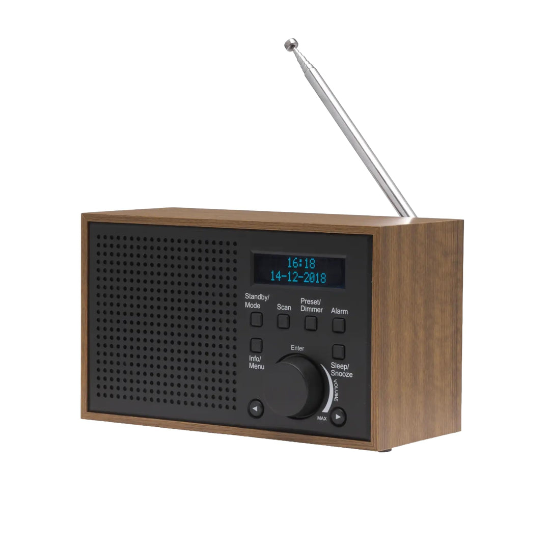 Denver DAB-46 Tischradio DAB+, UKW Grau 111000000000, Grau