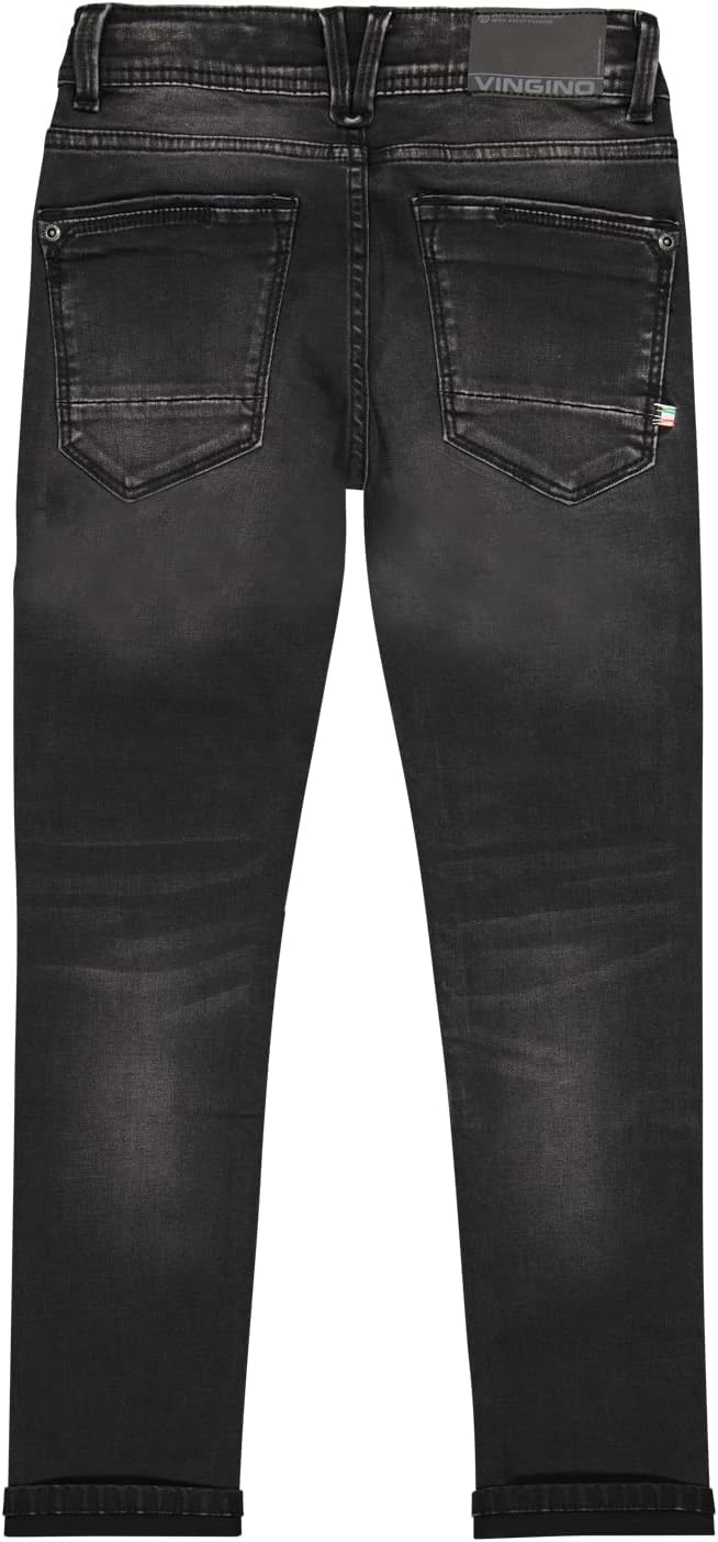 Vingino Jungen Apache Jeans 3 Jahre Slim Black Vintage, 3 Jahre Slim Black Vintage