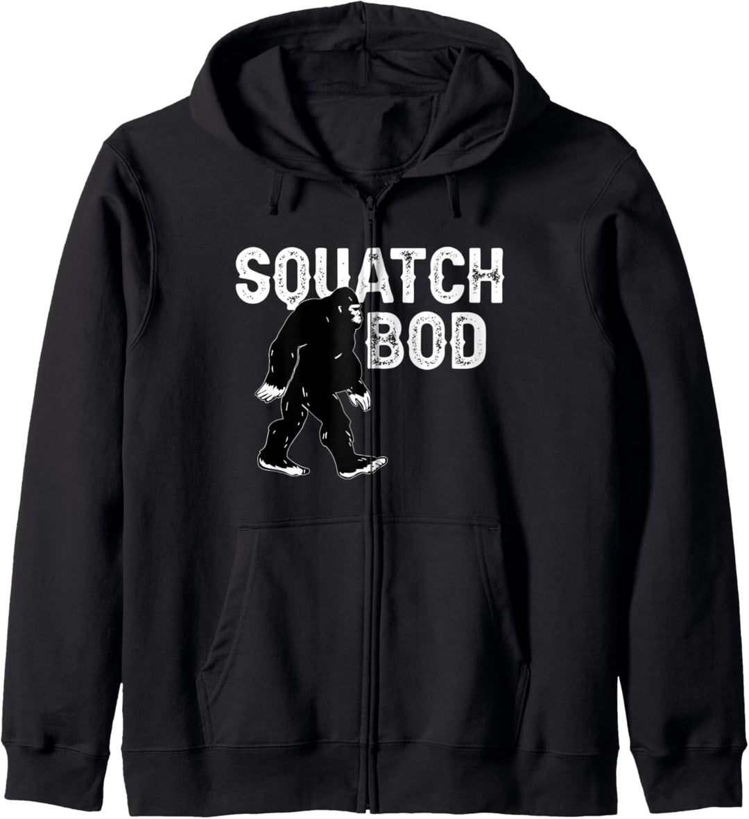 Sasquatch Squatch Bod - Funny Hairy Dad Bigfoot Kapuzenjacke