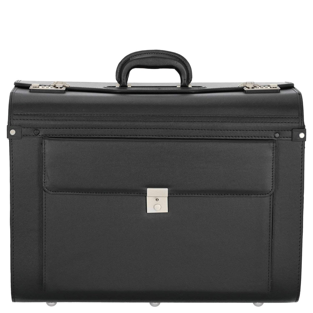 Pilotenkoffer 50 cm schwarz
