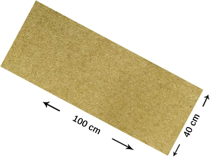 Nager-Teppich aus 100% Hanf, 100 x 40 cm ca. 5 mm dick,3er Pack, (EUR 6,97 je Stück), Nagermatte, Ha
