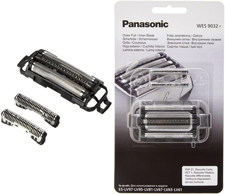 Panasonic Deutschland WES9015Y1361 Combo Pack & WES9032Y1361 Combopack, Messer plus Folie Bundle mit