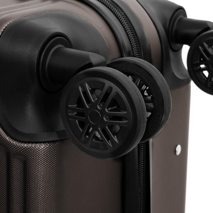 REDOLZ mittelgrosser Hartschalen Check-in Koffer | Trolley 43 x 26 x 67 cm aus hochwertigem ABS-Mate