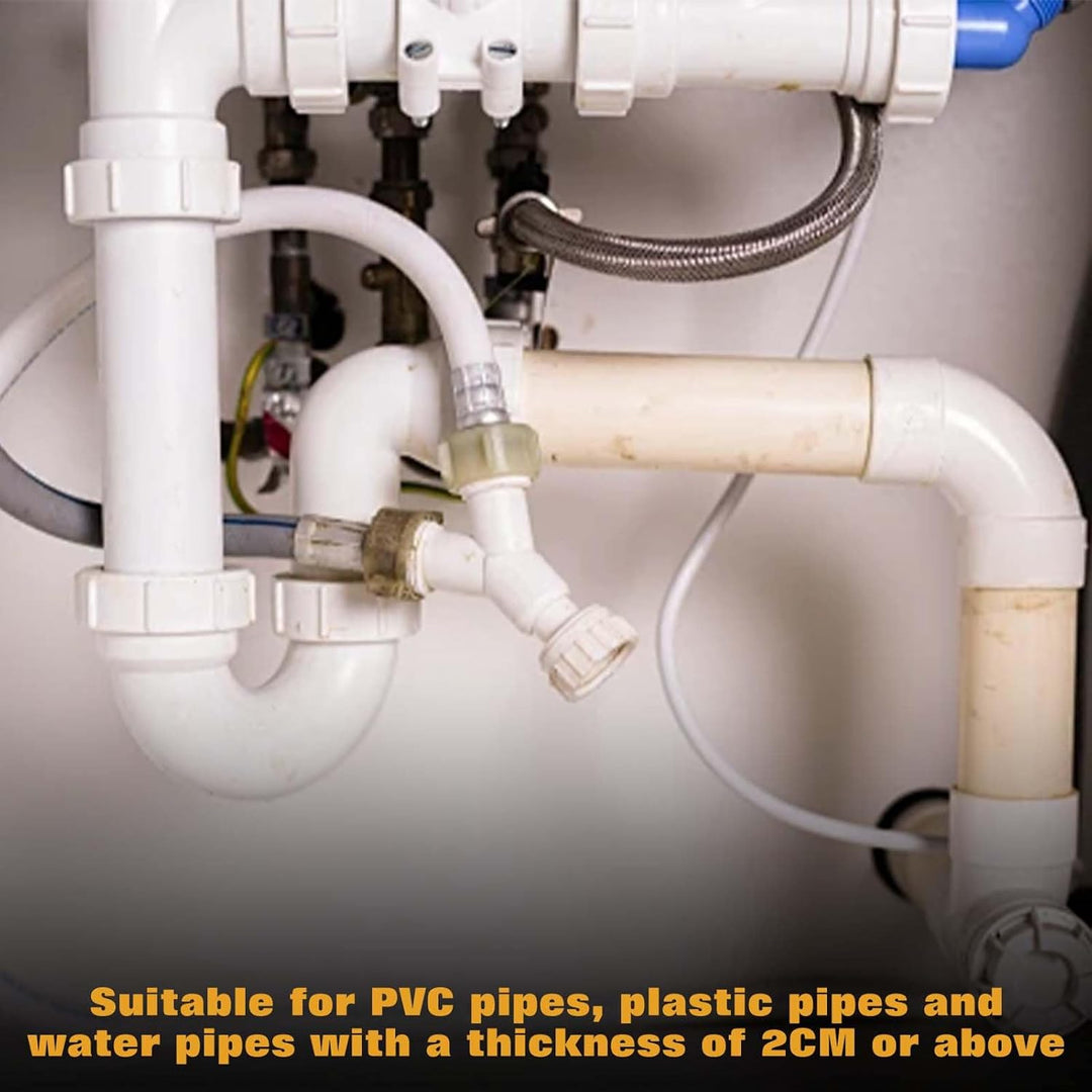 SPEEDWOX 8 Stück Rohrgewinde-Set aus PVC, kompatibel mit verschiedenen Grössen von Gewindeschneiden,