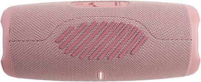 JBL Charge 5 Bluetooth-Lautsprecher in Pink – Wasserfeste, portable Boombox mit integrierter Powerba