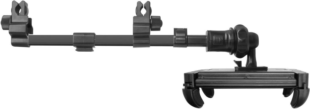 Macally HRMOUNTPRO-B, Kopfstützen Autohalterung für alle iPad & Tablet PCs, schwarz, bis 25 cm Breit