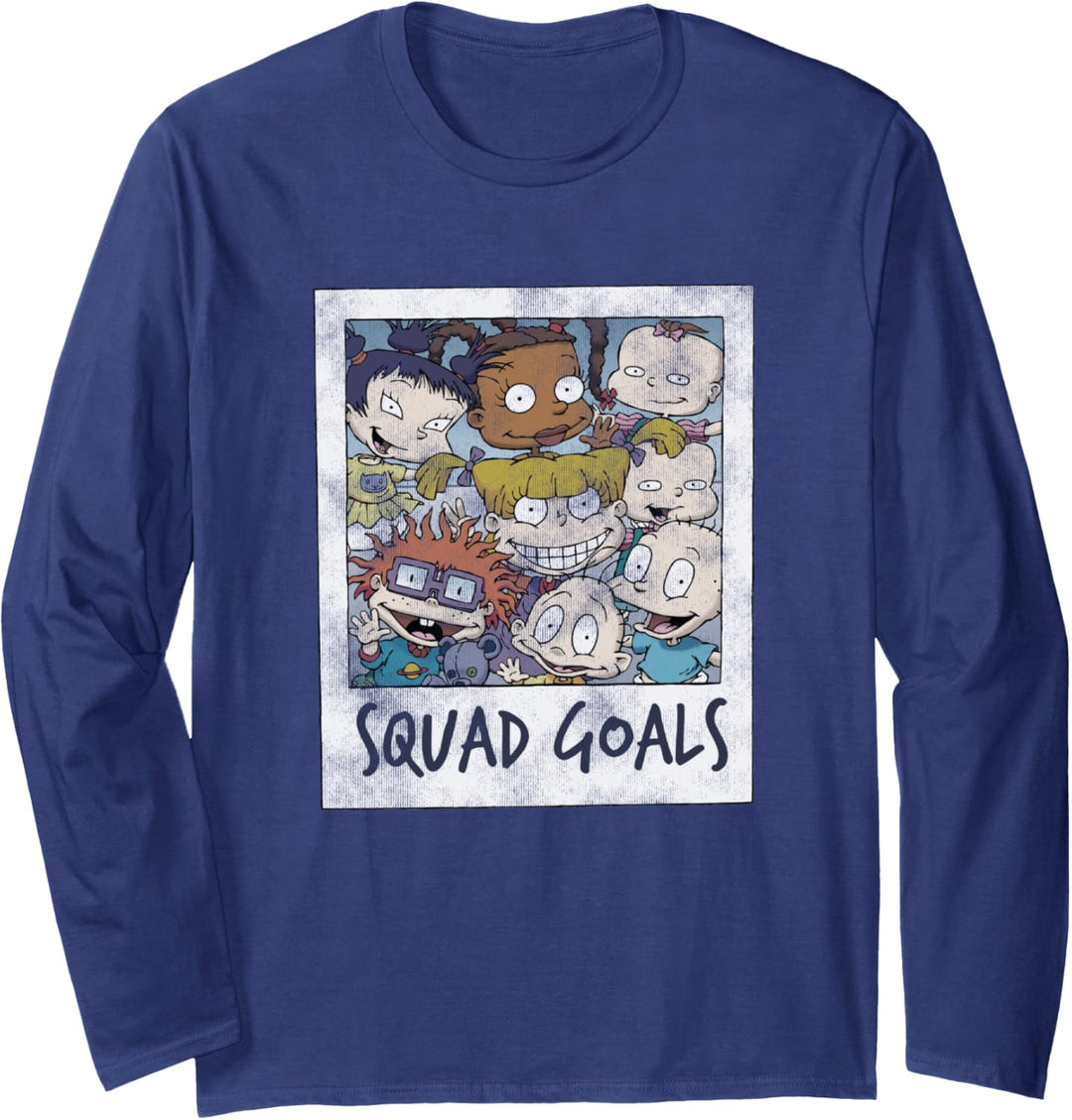 Rugrats Baby Squad Polaroid Picture Vintage Langarmshirt