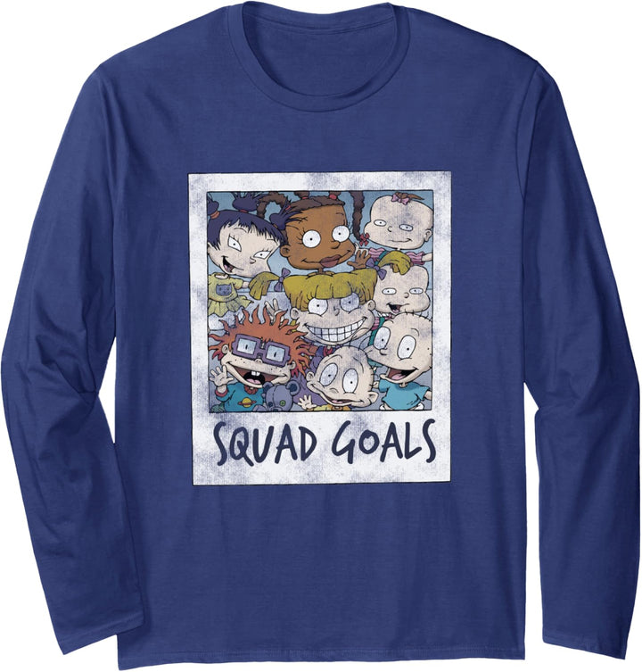 Rugrats Baby Squad Polaroid Picture Vintage Langarmshirt