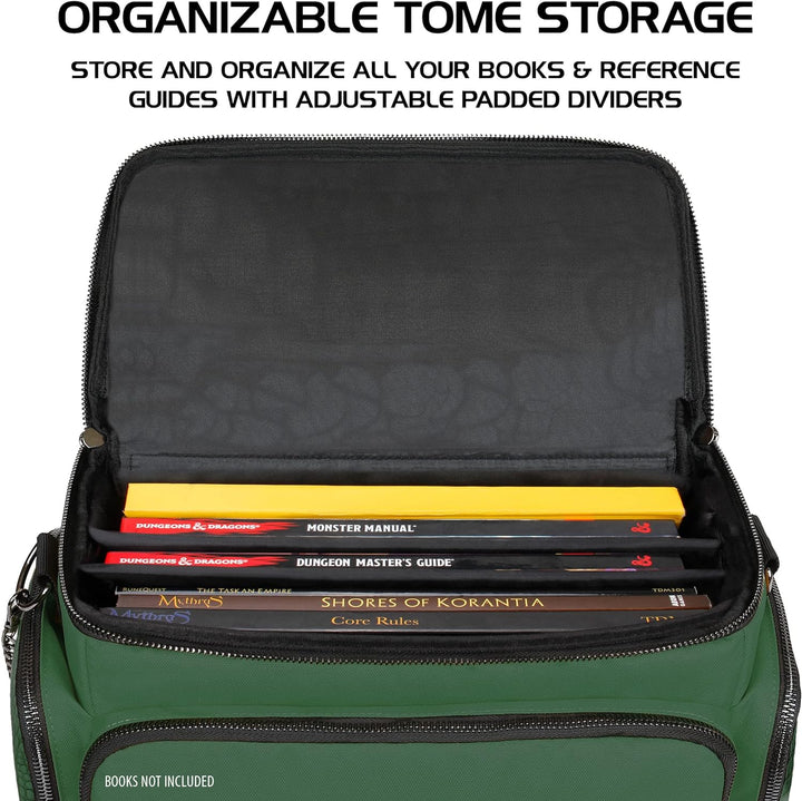 ENHANCE Tabletop RPG-Tasche des Abenteurers, Sammleredition - DND-Tasche mit Tabletop-Miniaturen-Auf