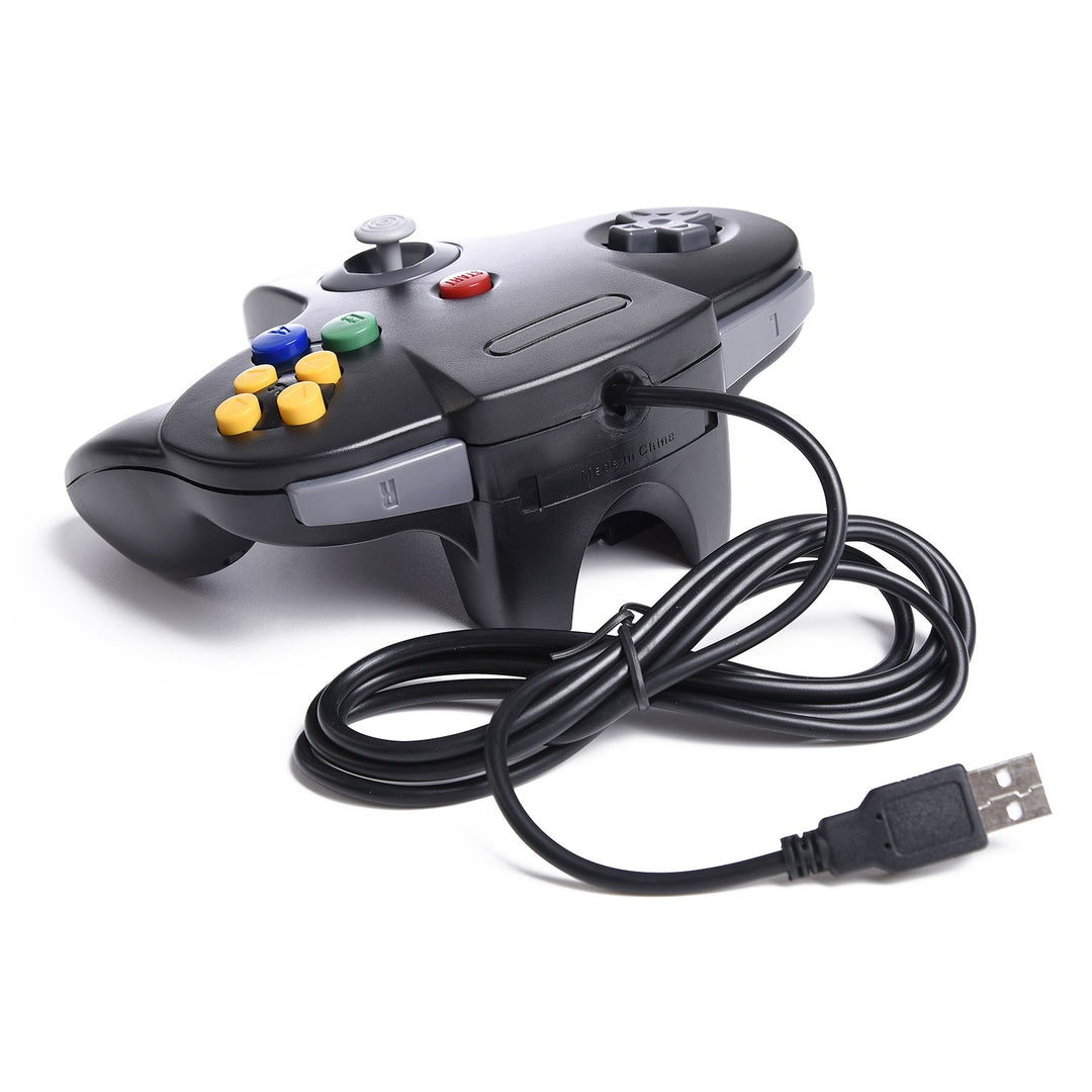 miadore 2X N64 Controller USB Gamepad Classic N 64 Controller Joypad Joystick Für Mac und Windows Ra